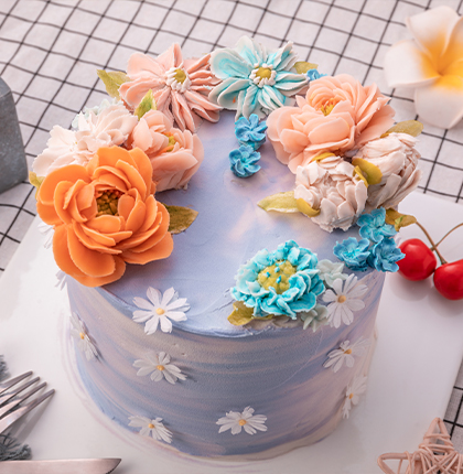 創意裱花蛋糕-烘焙培訓